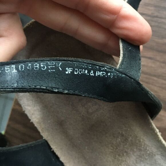 𝅺munro Sling Back Cork Wedge Strappy Summer Sandals 11 - Picture 5 of 10